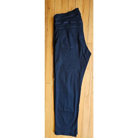 7 For All Mankind Luxe Sport Slimmy Blue Jeans , Zipper, 36x30 - Picture 5 of 8
